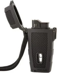 Isqueiro Xikar storm Stratosphere, chama turbo, preto