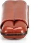 Estojo duplo para Coronas 492 Martin Wess Havane Goatskin 
  foto> 5