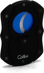 Cortador Colibri "Cut" Guilhotina dupla - Preto/Azul
