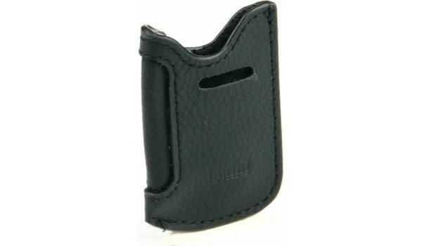 adorini capa em couro preto para S.T. Dupont Minijet
