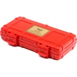 Estojo triplo para charutos Angelo Vermelho