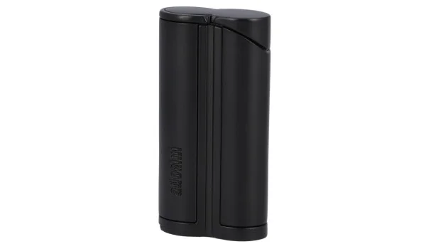 Isqueiro adorini Single Jet Curve Preto Fosco incl. Cigar Punch
