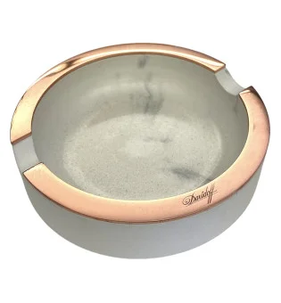 Cinzeiro Davidoff Concreto pequeno branco