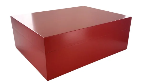 Humidor Jemar Vermelho Coleção Arco-Íris