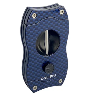 Cortador Colibri V-Cut Carbono azul