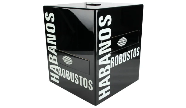 Humidor Habanos Robustos preto