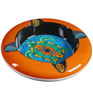 Cinzeiro Totem Tartaruga Sábia