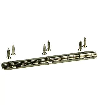 Dobradiça para Piano Pequena Prata 80mm foto 3
