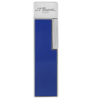 Isqueiro S.T. Dupont Twiggy Azul Lacado Cromado 030005