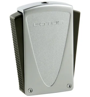Isqueiro Lotus Jet 3810 veludo cromado e cetim escuro