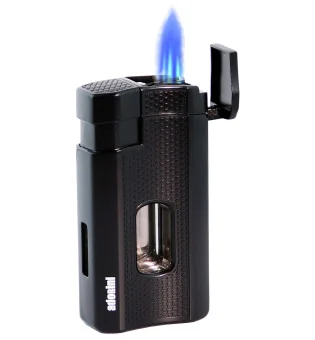 Isqueiro adorini Triple Jet V-Cut Preto