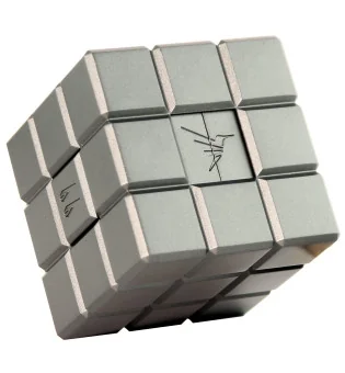 Isqueiro Colibri Table Jet Heritage Cube Cinza Antracite