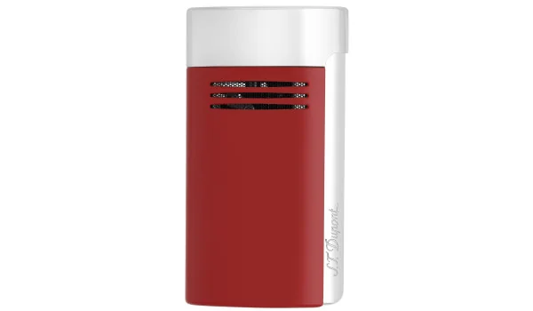 Isqueiro S.T. Dupont Megajet Vermelho e Cromado