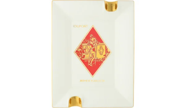 Cinzeiro grande Romeo y Julieta S.T. Dupont branco 006450