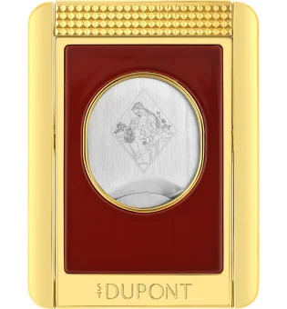 Cortador e suporte para charutos Romeo y Julieta S.T. Dupont vermelho branco 003550