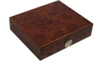 Angelo Humidor Burl Wood Decor