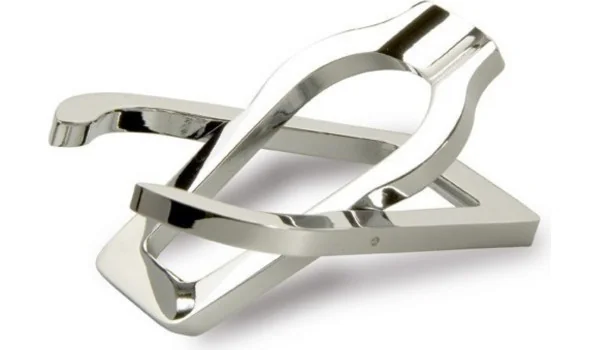 Suporte para cachimbo de bolso cromado