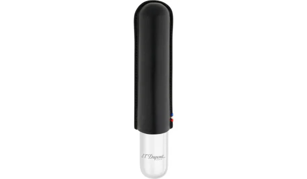 Estojo para charutos S.T. Dupont para 1 charuto preto/cromado 183160