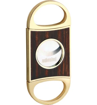 Cortador de lâmina dupla adorini 'Fusion' Golden Ebony