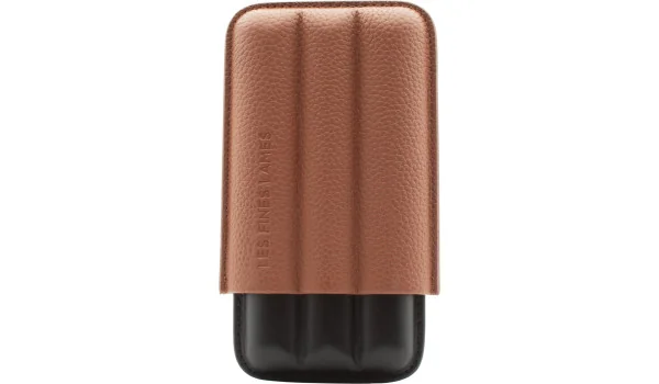 Estojo para charutos Les Fines Lames Trio Brown