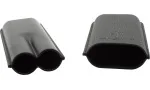 Estojo para charutos Les Fines Lames Duo preto