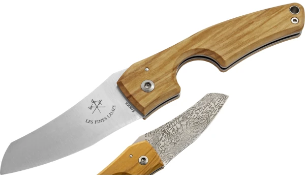 Faca para charuto Les Fines Lames Le Petit Compass Olive