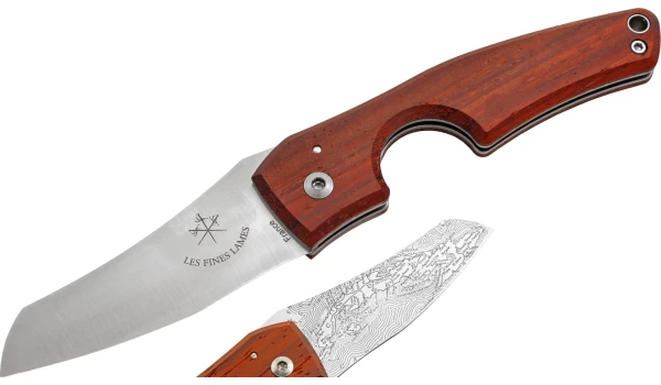 Faca para charutos Les Fines Lames Le Petit Compass Padauk