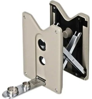 Furador de charutos Caseti com suporte cinza