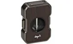 Cortador de charutos Angelo V-Cut anthracite com veios de madeira