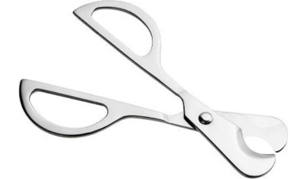 Tesoura para charuto Angelo cromada 14,4 cm