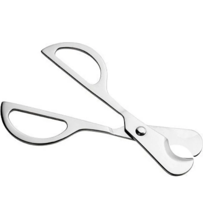 Tesoura para charuto Angelo cromada 14,4 cm