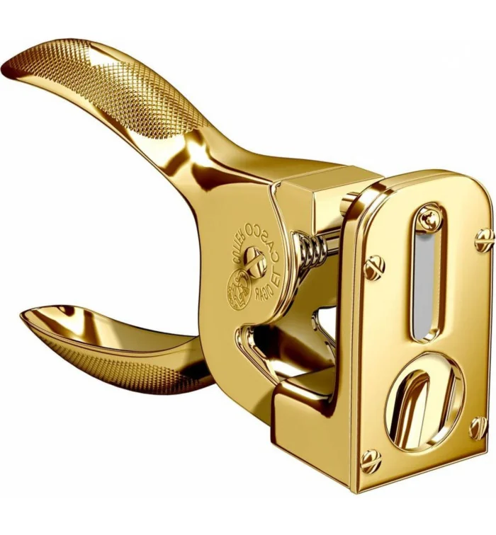 Cortador de charutos El Casco em ouro 23K M 765 L