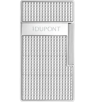 Isqueiro Biggy S.T. Dupont com cabeça de diamante cromado 025210