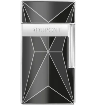 Isqueiro Biggy Fire X Preto Cromado 025277 da S.T. Dupont