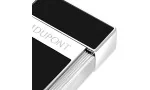 Isqueiro Biggy S.T. Dupont Preto Lacado Cromado 025221