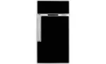 Isqueiro Biggy S.T. Dupont Preto Lacado Cromado 025221