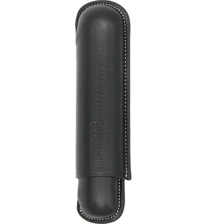 Estojo Jemar de Couro para Charutos Único Preto 464/1