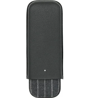 Estojo para charutos Dunhill Highland Black and Grey Chalk Stripe