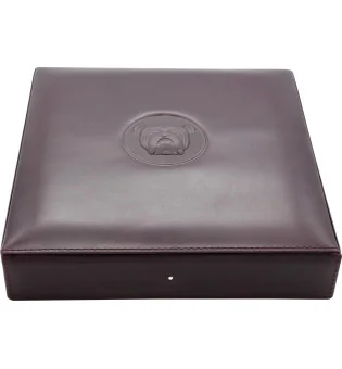 Humidor de viagem Bulldog da Dunhill 10 Roxo