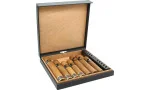 Humidor de viagem White Spot da Dunhill 10 Preto