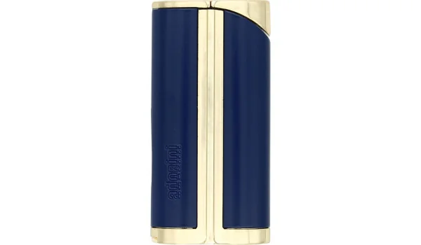 adorini Curva de Jato Único Azul / Ouro Amarelo incl. Perfurador de Charuto foto 4