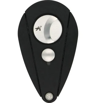 Cortador Xikar 2 com duas lâminas Xi2, preto