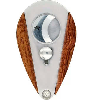 Cortador Xikar 3 com duas lâminas Xi3, jacarandá