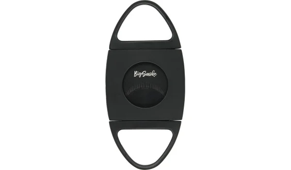 Cortador Big Smoke todo preto, lâminas pretas serrilhadas foto 3