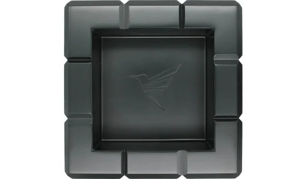 Cinzeiro Colibri Heritage Cube Preto