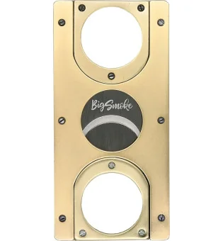 Cortador dourado em formato cheque BigSmoke