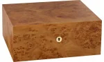 Humidor Adorini Catania Elm Burl Médio Deluxe