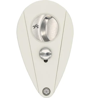 Cortador Xikar 2 com duas lâminas, branco