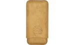 H.Upmann Cigar Case marrom para 3 charutos