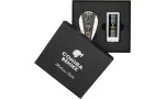 Conjunto de cortador de charutos e isqueiro Xikar Cohiba Behike
